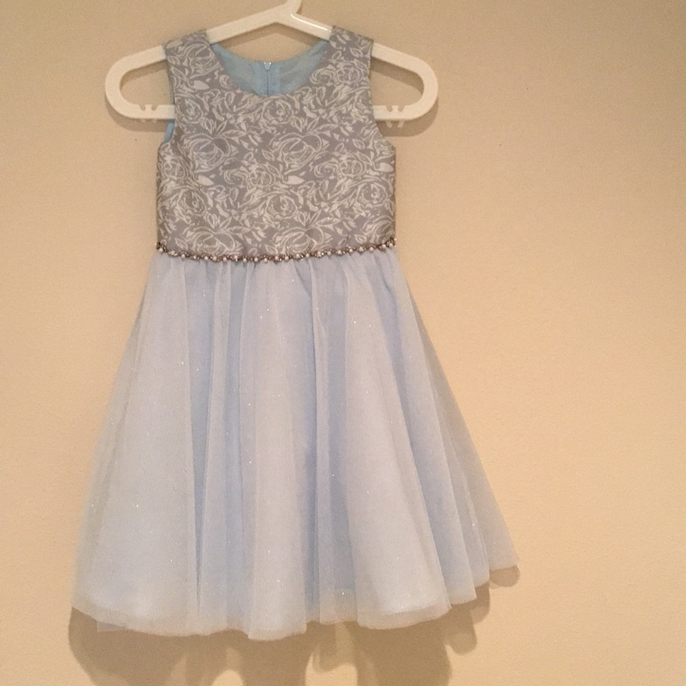 Formal blue Cinderella dress